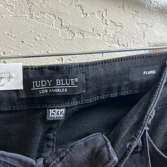 Judy Blue NWT 15/32  High Rise Tummy Control Flare Jeans retro casual denim - Picture 7 of 10